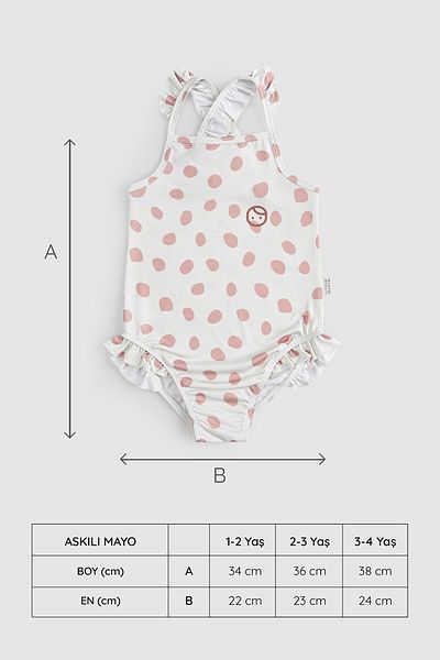 Little Gusto Pink Cosmos Strappy UV Protected Baby Swimsuit