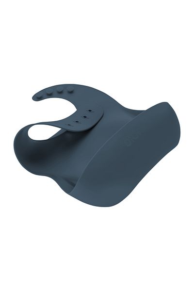 OiOi Basic Silicone Bib Deep Blue
