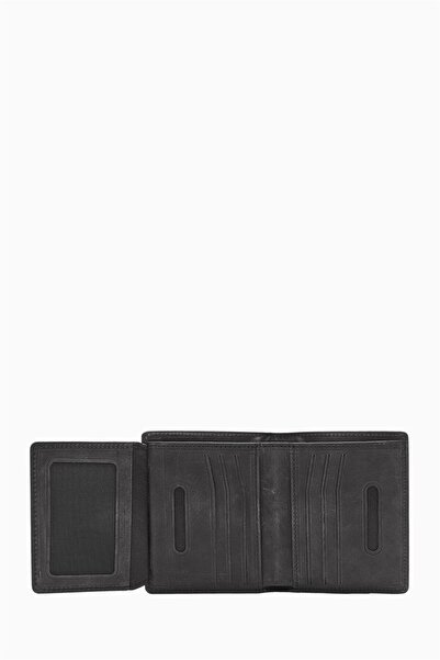 DAMY Genuine Leather Rfid Protected Men's Wallet 290Cr - Black