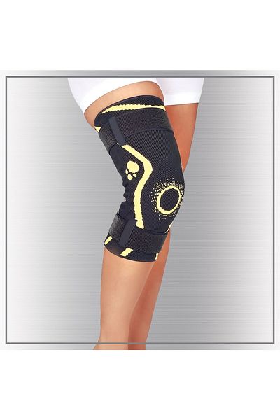 Case Kb-714 Knitted Knee Brace with Ligament and Patella Support Xlarge
