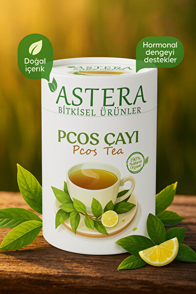 ASTERA Pcos Çayı Karışımı Toz 100 gr ( Kıvırcık Nane , Hayıt Tohumu , Civan Perçemi , Aslan Pencesi )