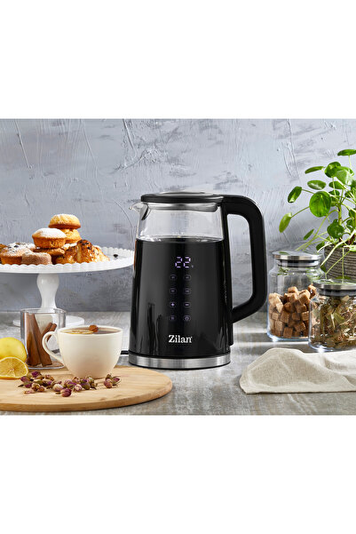 Zilan Zln7859 | Digitális duplafalú vízmelegítő | 1,7 L. Állítható hőmérséklet | Kattle | 2200W