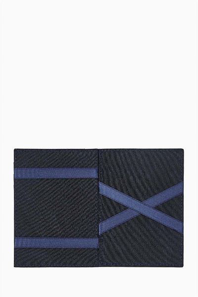 DAMY Γνήσιο Δερμάτινο Magic Card Holder 3101 - Navy Blue