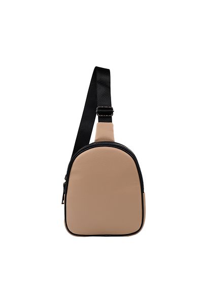 gio&mi Alessi Body Crossbody Bag Dark Beige Natural