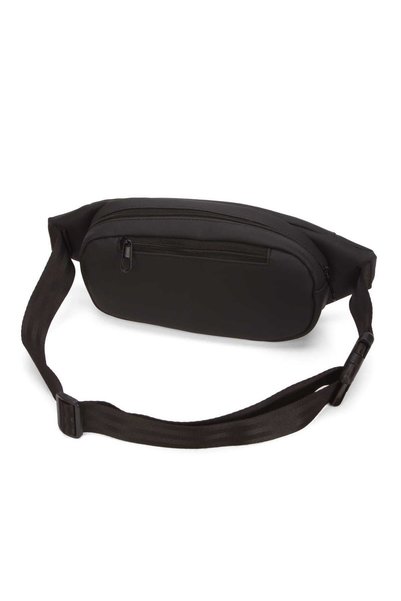 CERFF LEATHER CLUP Black Cross Body Cross Chest, Shoulder & Waist Bag
