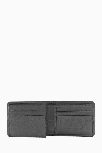 DAMY Genuine Leather Men's Wallet 293mg - Black