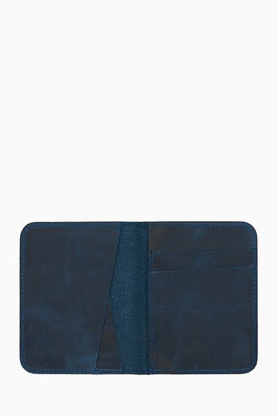 DAMY Γνήσιο δέρμα Ανδρική Κάρτα 500cr - Navy Blue