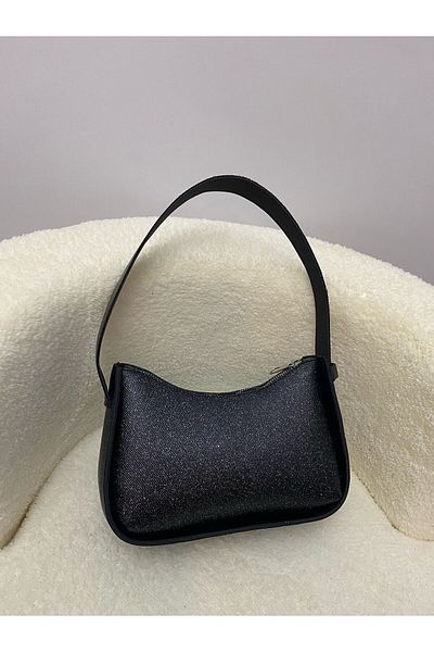 YMZBAG Geantă de mână și umăr cu baghetă cu sclipici