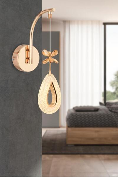 İstanbul Avize İstanbul Avize Hera Aplik Gold 3 Renk Ledli Modern Led Aplik