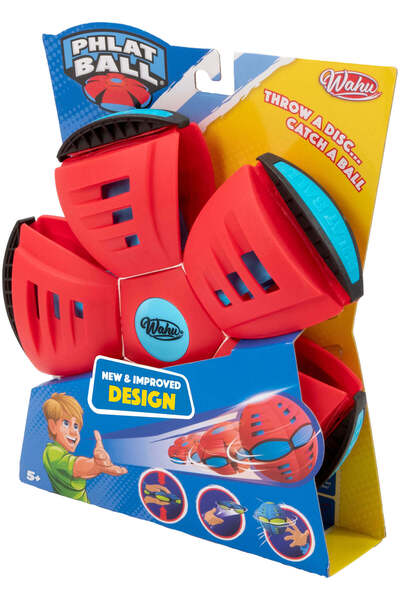 Phlat Ball Kırmızı - Yeni Tasarım Topa Dönüşen Frizbi
