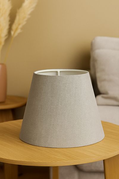 Eslight Light Gray Lampshade Head - 22CM Ek36