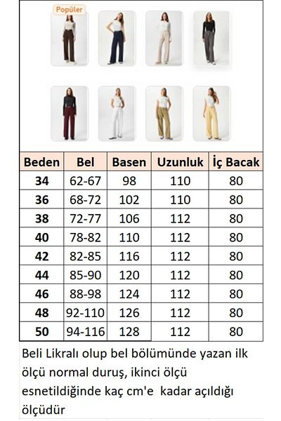 Ritnice Women's Rena Belted Lycra White Palazzo Trousers