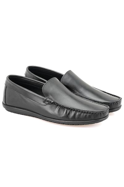Desa Ανδρικό δερμάτινο loafer Ciara Black