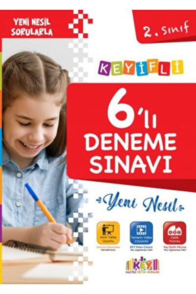 Kaliteli Eğitim Yayınları 2. Sınıf Key Yeni Nesil 6’lı Deneme Sınavı Optik Fo...