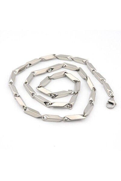 PİGADO Pigado Paslanmaz Çelik Kibar Model Erkek Kolye 55 Cm