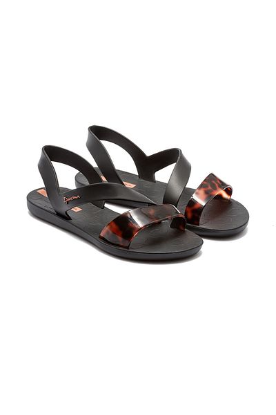 İpanema Sandale Vibe Fem pentru damă, negru-leopard 35/42