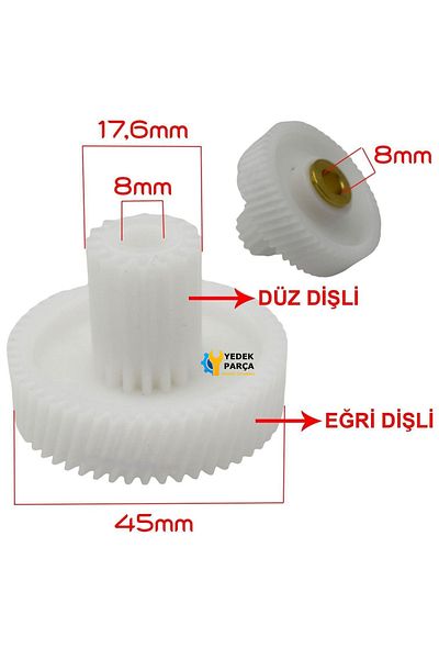 Ozba Ticaret Sinbo Compatible Shb-3098 Meat Mincer Machine Motor Gear
