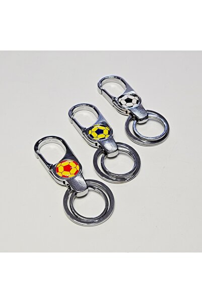 ÜNSA Anahtar سلسلة مفاتيح ملحقات مروحة حزام مفاتيح حلقة معدنية مزدوجة