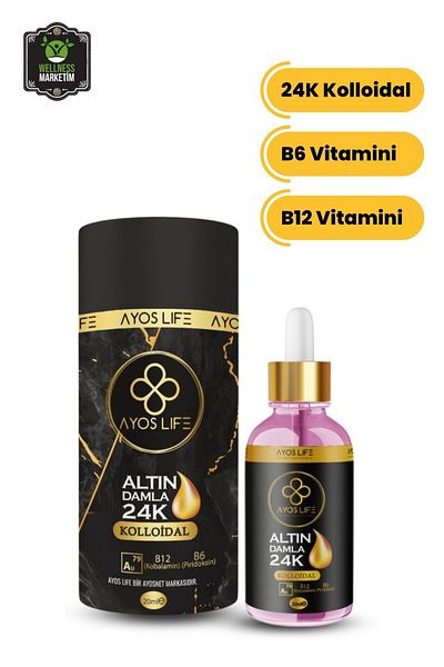 ayosnet 200 Ppm Colloidal Gold Drops - 20ml