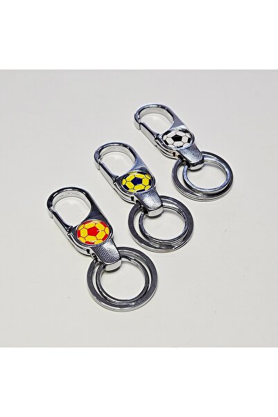 ÜNSA Anahtar سلسلة مفاتيح ملحقات مروحة حزام مفاتيح حلقة معدنية مزدوجة