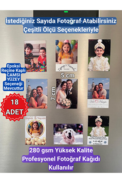 Magnetic Shop Kişiye Özel İsteğe Göre Yazılı Hediyelik Resimli Magnet Yüksek ...