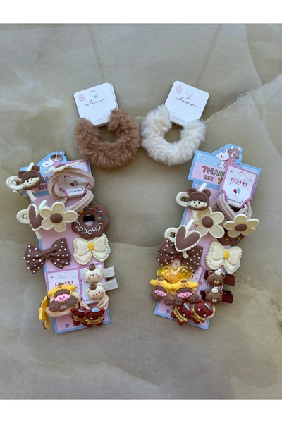 UMA Kids Figured Girl's Hair Clip Set