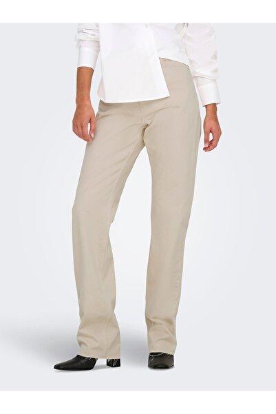 ONLY Straight-Fit jeans ONLRILEY Hohe Taille Gerade geschnitten Jeans