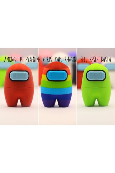 AMONG US Amongus Toy Set of 11 Original Details Disassembled Plug-In Models Quality Production