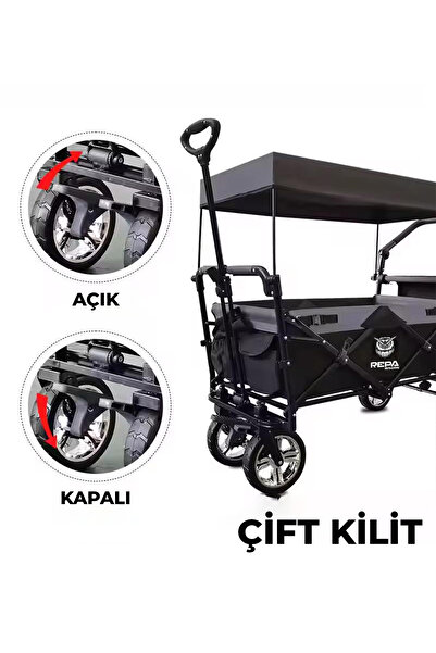 REFLEKS PAZARLAMA Repa Katlanır Wagon - Vagon Kamp Arabası