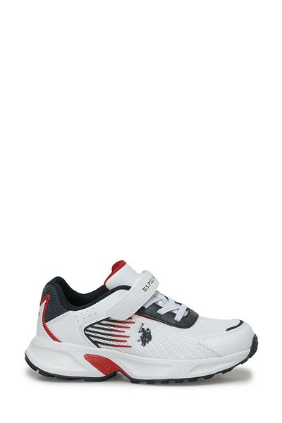 U.S. Polo Assn. Πόλο Ασν. Rick Jr 4fx 101510211 Λευκά & Μπλε & Κόκκινα Παιδικά Casual Αθλητικά Παπούτσια