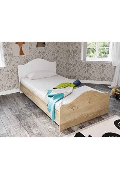 Baby Darling Mdf Zebra Çocuk Odası 5 Parça Set Ahşap Meşe Renk %100 Mdf