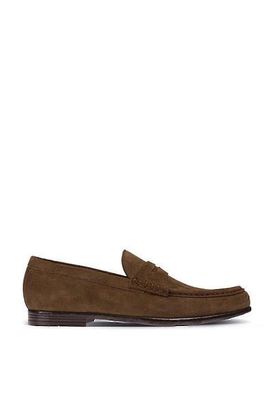 Deery Γνήσιο Suede Tan Color Loafer Ανδρικό Loafer 01510MTBAC01