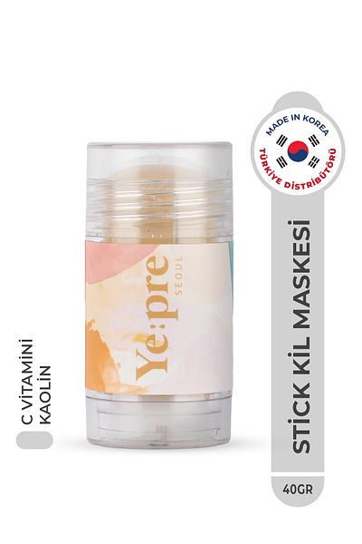 Ye:pre Vitamin C Pore Care Mud Stick Mask Pore Cleansing Soothing Clay Mask Korea 40g