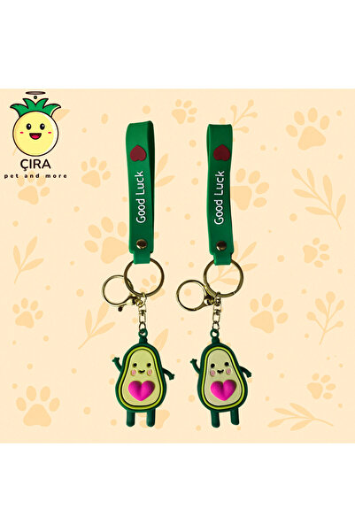 Vox Art Cute Keychain - Avocado 2X Pieces