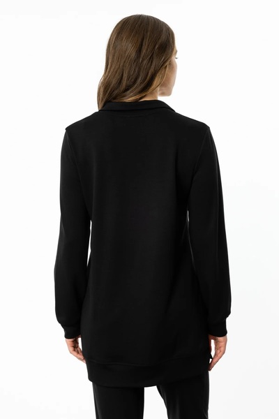 ON Туника с цип и флорален принт