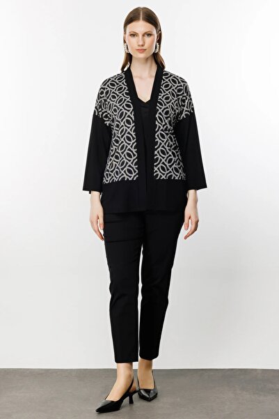 ON 31913 ONTEKS В'ЄТРАНКА З ВИШИВКОЮ, ДОВГІ РУКАВИ