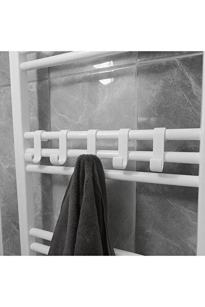 Genel Markalar Havlupan askı aparatı, 5 adet, havlu ve bornoz askısı, havlu a...