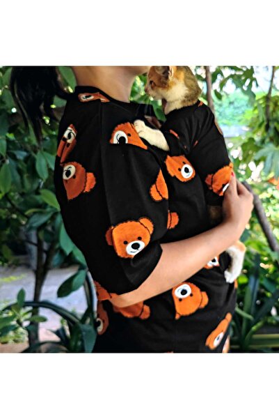 Winnie The Pet متوافق مع مالك القط الكلب البدلة تيدي بير تي شيرت