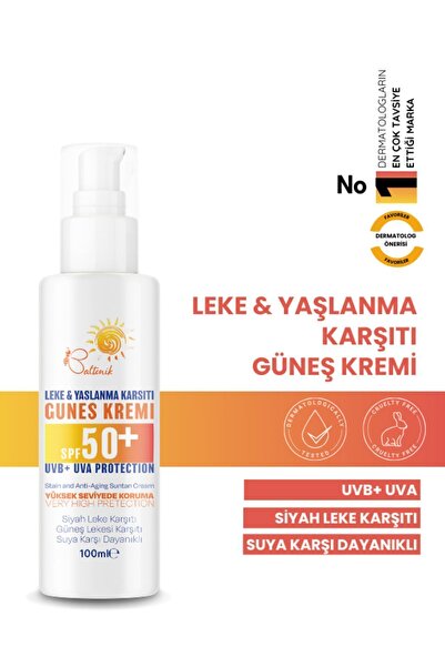 Baltonik Yoğun Leke Karşıtı 50 Spf Yüksek Koruma Ton Eşitleyici Aydınlatıcı 1...