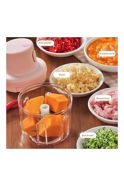 Generic Mini Electric Machine Food Chopper Meat Cutter G64 Multicolour