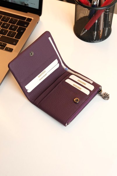 ESGUARE Women's Genuine Leather Wallet