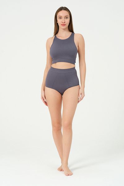 FOREVER MORE Σετ κορδονιών με ραβδώσεις Bustier