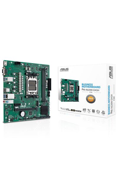 ASUS Pro A620M-Dash-Csm Am5 Ddr5 7200Mhz Matx Motherboard