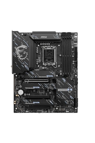 MSI Z890 Gaming Plus WiFi Intel Socket 1851 DDR5 9200mhz (OC) WiFi 7 Atx Gaming (GAMER) اللوحة الأم