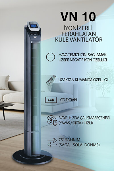 Dijitsu Vn10 Kule Tipi Vantilatör