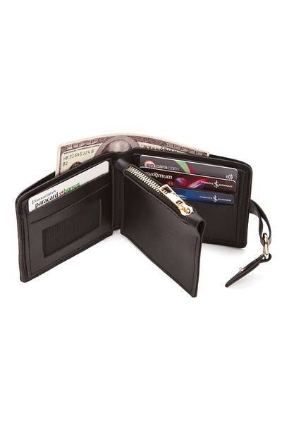 AVCA Mini Women's Wallet with Hand Wrist Strap Cash Coin Compartment Wallet