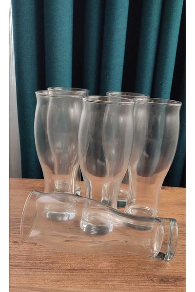 ORTAKÖY CENNETİ Pasabahce Revival Beer Glass 598 Cc 21 cm Height 8 cm Mouth 6 cm Base Drinking Glass