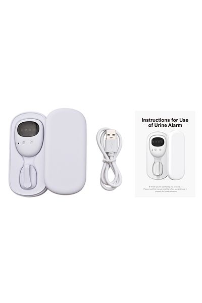 Choice White Wireless Bedwetting Alarm Best Bed Wetting Enuresis Alarm Nocturnal Wetting Alarm Baby Childre