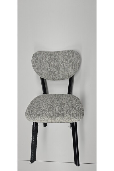 Rişte Home 6lı A Kalite Elma Sandalye Kılıfı Jakarli Ağaç Desen Yüksek Kaliteli Esnek Lastikli 6 Adet