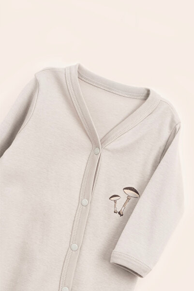 Vauva 2-Piece Snap Jumpsuit Pajamas Long Sleeve Seasonal Baby Kids Printed Jumpsuit